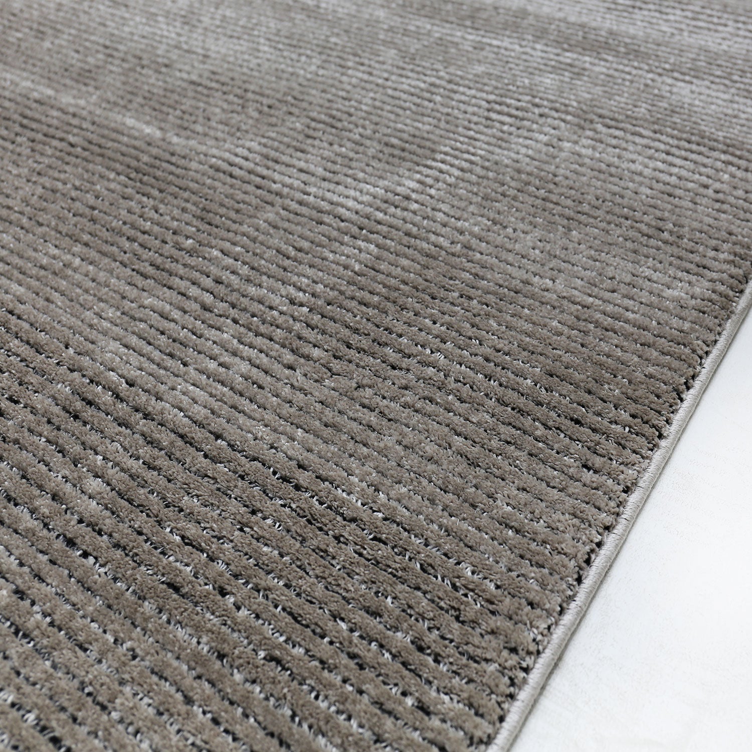 Modern striped carpet with contour cut for living room, bedroom, children's room-19