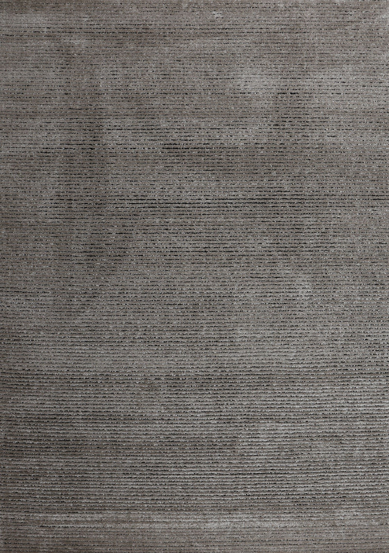 Modern striped carpet with contour cut for living room, bedroom, children's room-zoom-