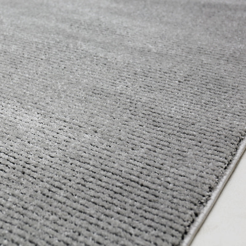 Modern striped carpet with contour cut for living room, bedroom, children's room-zoom-
