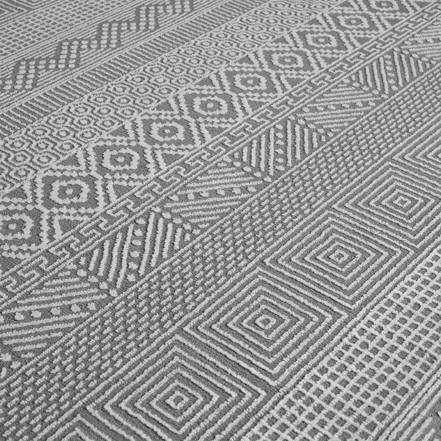 Scandinavian Modern Living Room/Bedroom Rug | Easy Care | High Quality-zoom-11