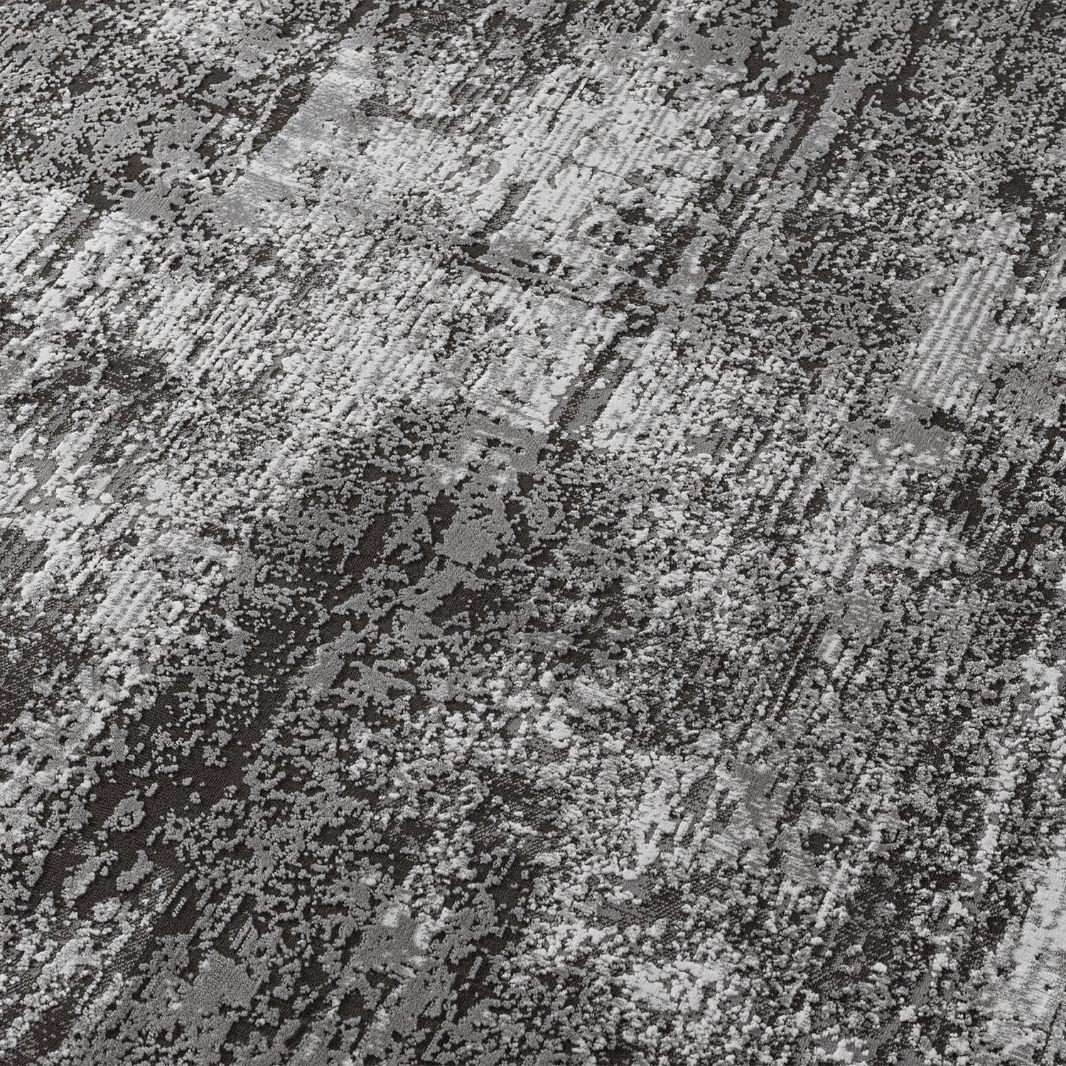 Living room/bedroom rug, vintage look, short pile rug with a distressed pattern-zoom-4