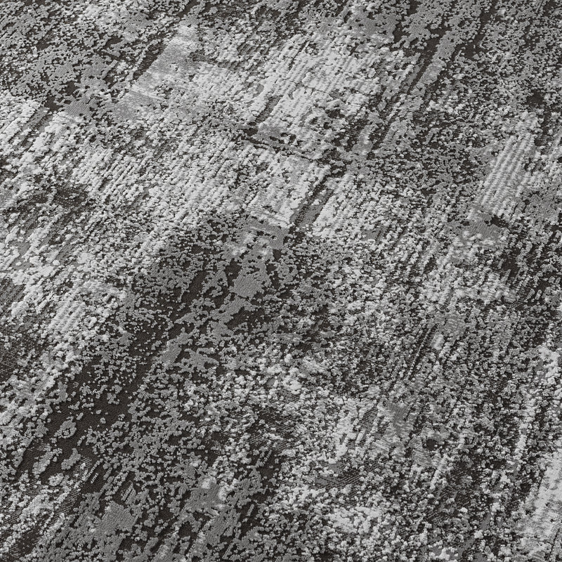Living room/bedroom rug, vintage look, short pile rug with a distressed pattern-zoom-