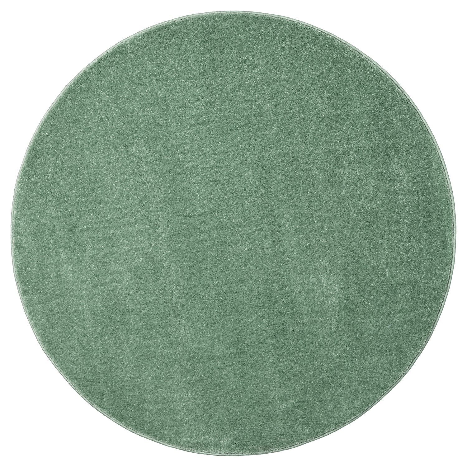 Round rug for living room, short pile, solid color, soft, round, suitable for bedroom or children's room-zoom-9
