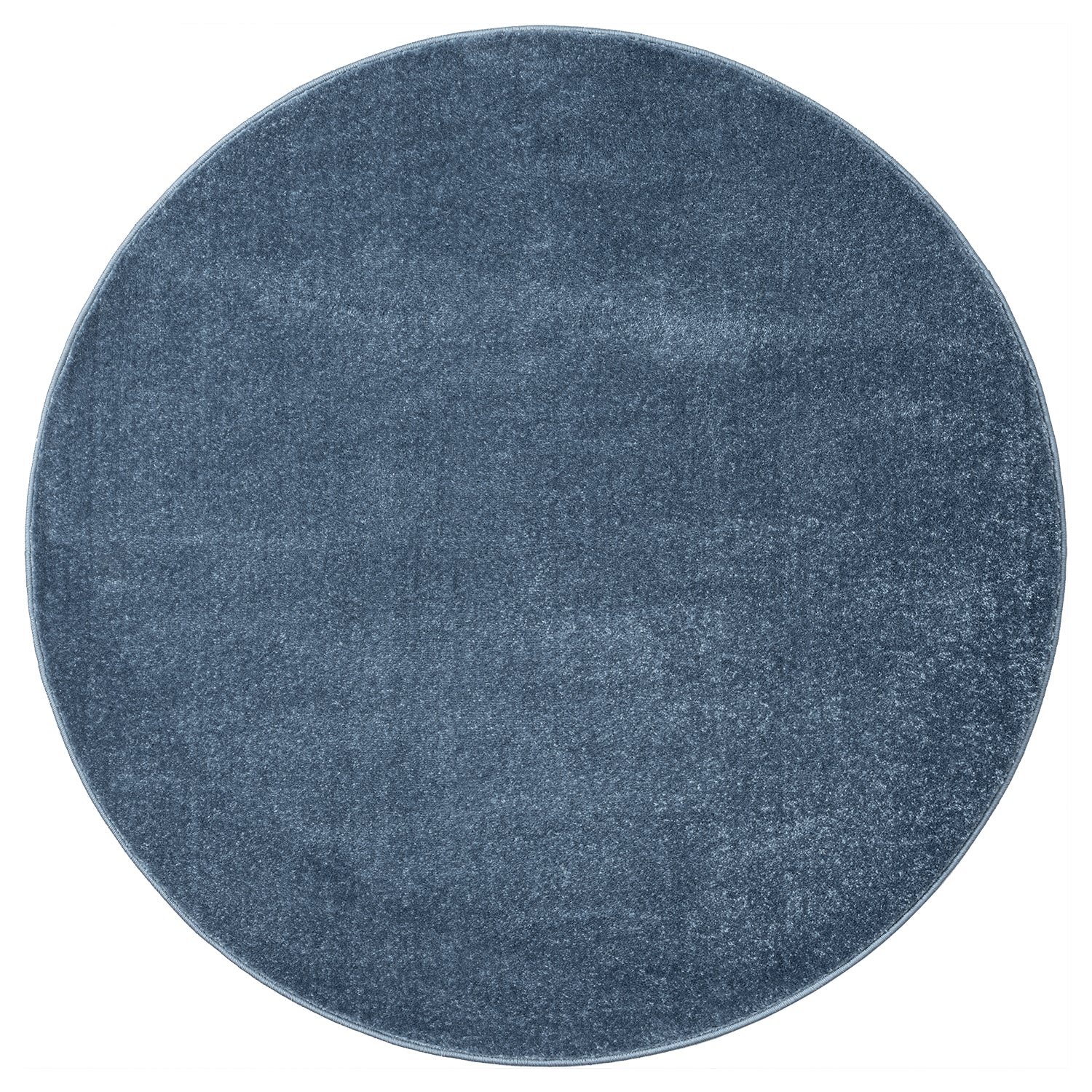 Round rug for living room, short pile, solid color, soft, round, suitable for bedroom or children's room-3