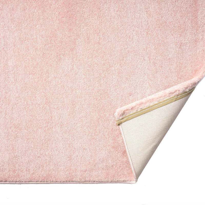 Short-pile, solid-color rug for living room, suitable for bedrooms and children's rooms; soft and easy-care; various sizes and colors. -zoom-