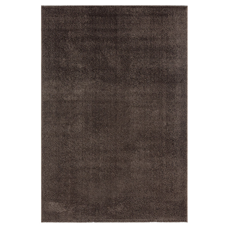 Short-pile, solid-color, modern, fluffy, soft microfiber rug, for living room, bedroom, kitchen-zoom-