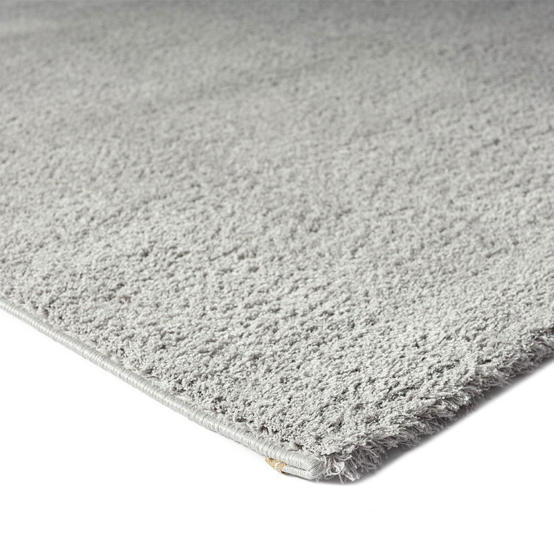 Short-pile, solid-color, modern, fluffy, soft microfiber rug, for living room, bedroom, kitchen-zoom-