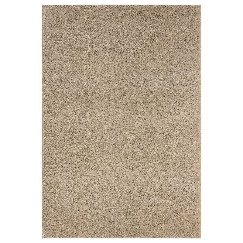Short-pile, solid-color, modern, fluffy, soft microfiber rug, for living room, bedroom, kitchen-zoom-