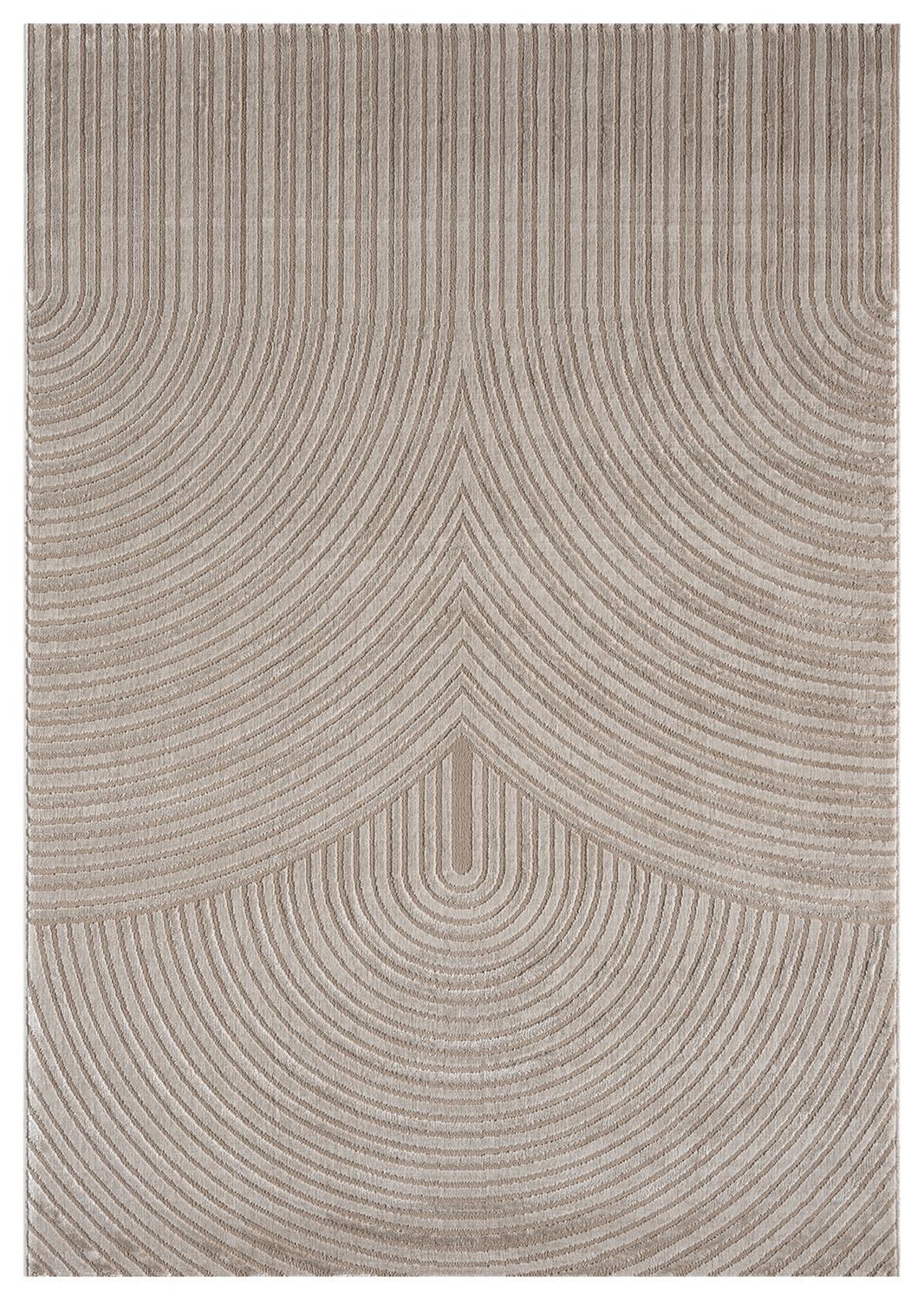 Living room rug, short pile, bedroom, wave pattern, high-low design / modern, vibrant look-8