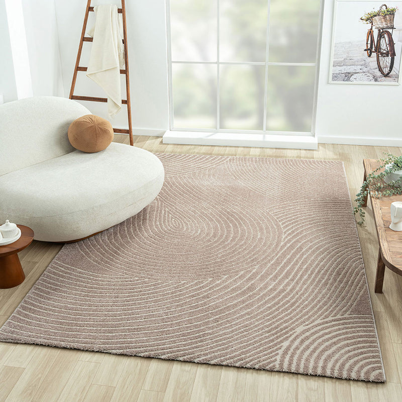 Modern Boho Pattern Living Room Rug, Super Soft, High Quality, Scandinavian-zoom-
