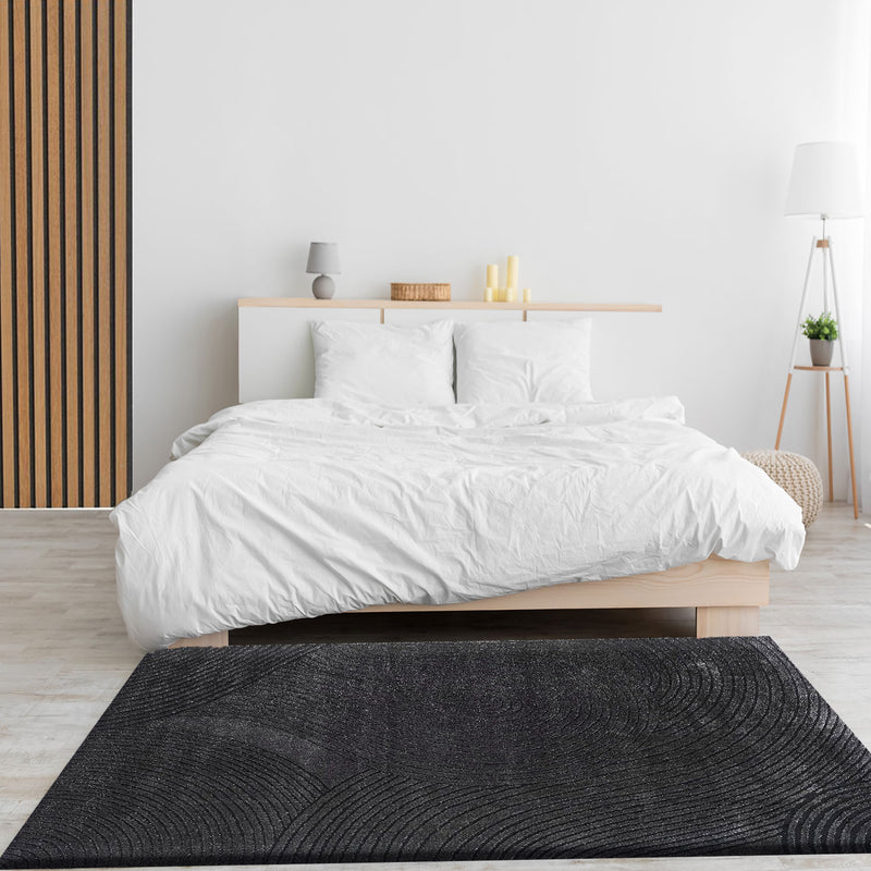 Modern Boho Pattern Living Room Rug, Super Soft, High Quality, Scandinavian-zoom-
