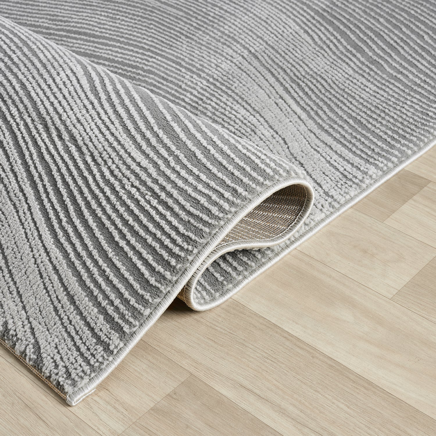 Carpet for living room/bedroom, geometric waves, modern design | High quality |-zoom-9