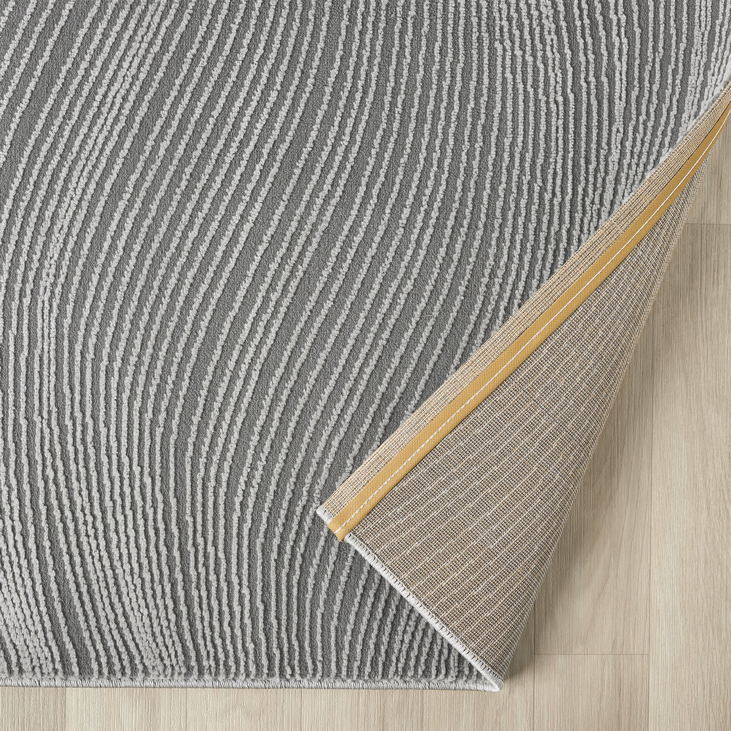 Carpet for living room/bedroom, geometric waves, modern design | High quality |-zoom-11