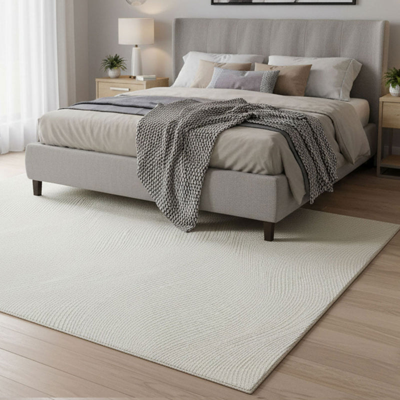 Carpet for living room/bedroom, geometric waves, modern design | High quality |-zoom-