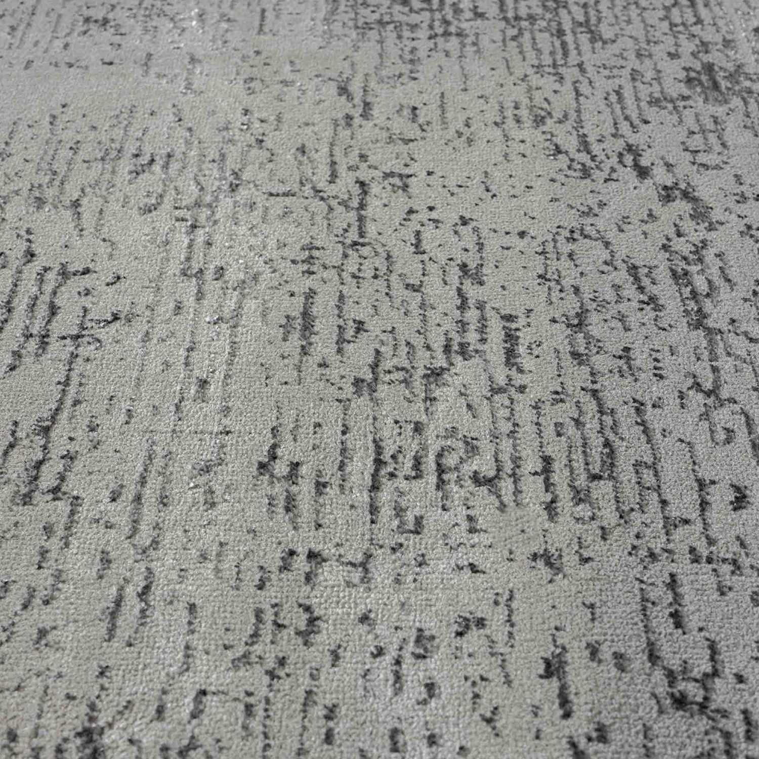 Carpet for living room, bedroom, short pile, palm tree pattern, flowers, lurex-zoom-2