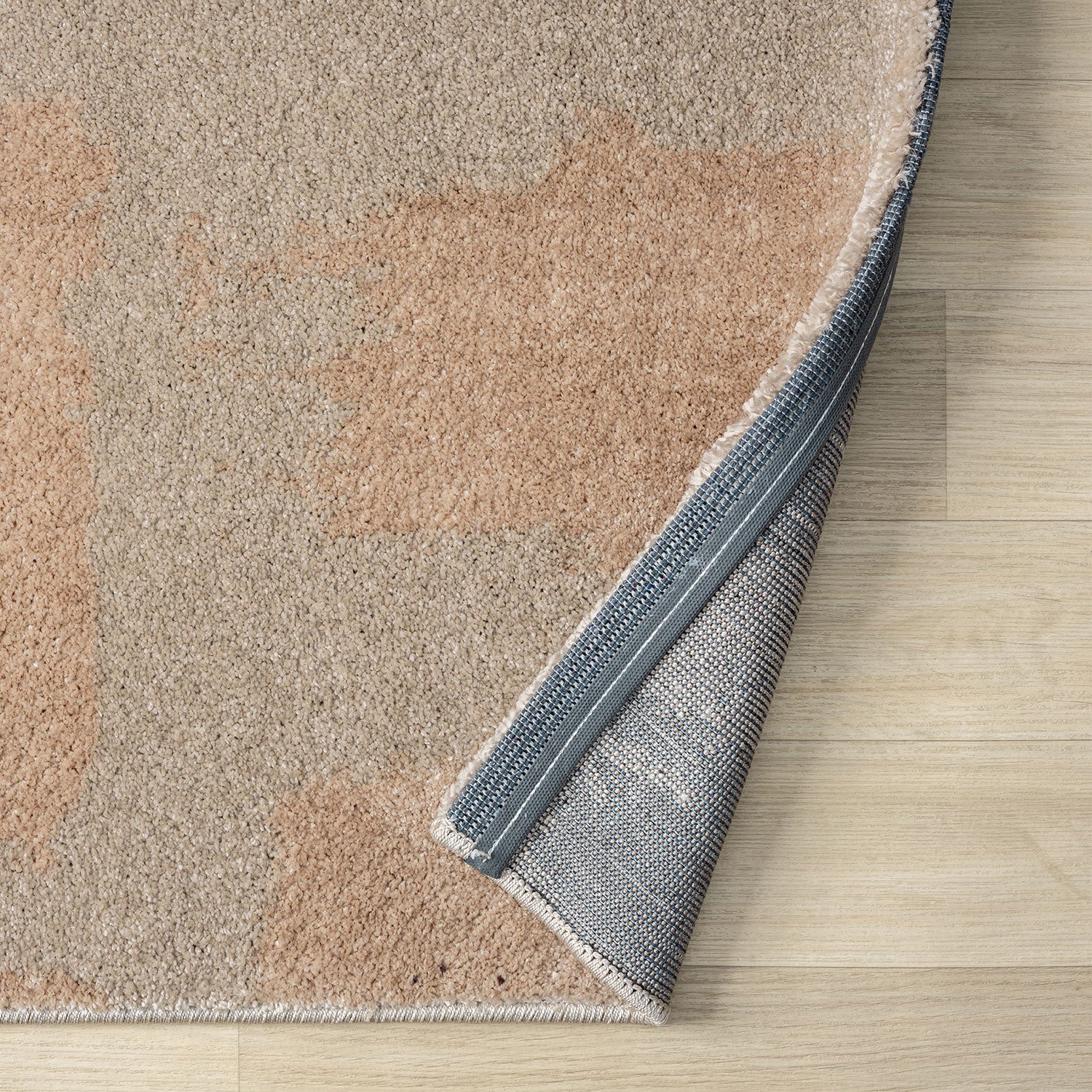 Short-pile rug for living room/bedroom, high-quality, stone pattern, grey/anthracite-zoom-11