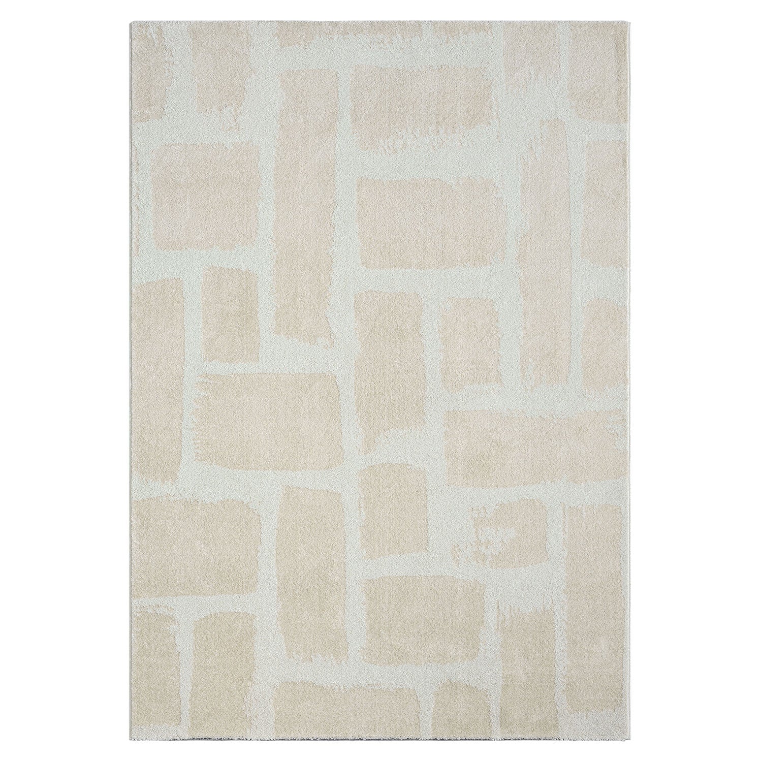 Short-pile rug for living room/bedroom, high-quality, stone pattern, grey/anthracite-8