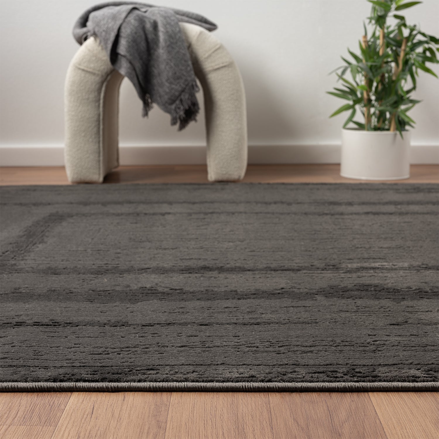 Modern rug for living room and bedroom with high and low border, high quality, 3D effect-8