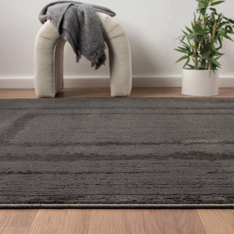 Modern rug for living room and bedroom with high and low border, high quality, 3D effect-zoom-