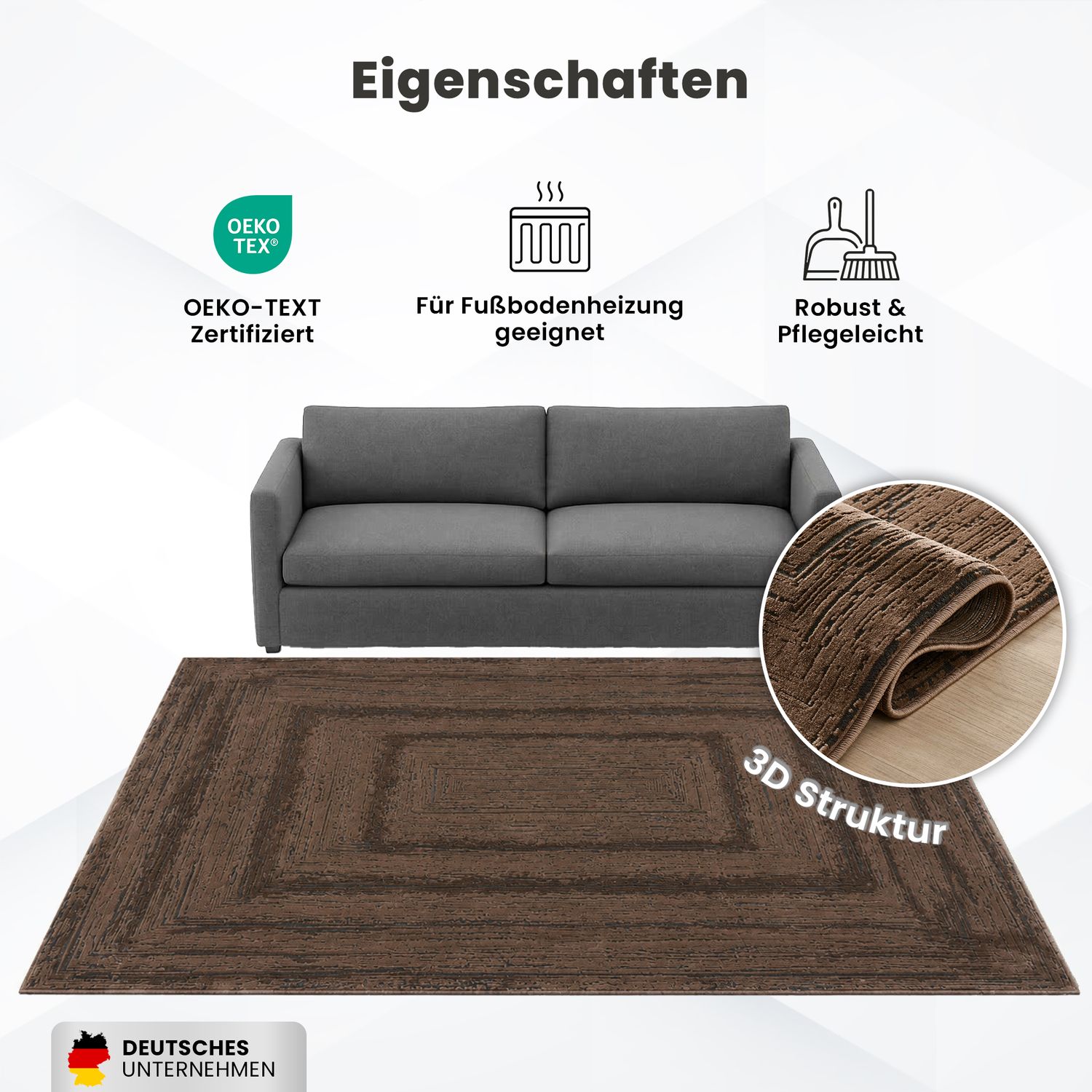 Modern rug for living room and bedroom with high and low border, high quality, 3D effect-zoom-53