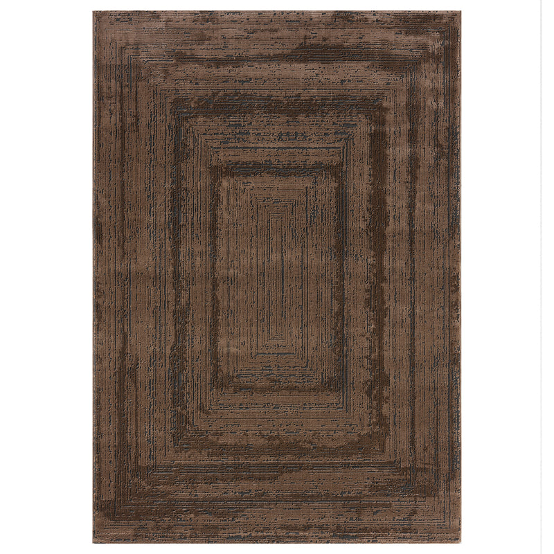 Modern rug for living room and bedroom with high and low border, high quality, 3D effect-zoom-