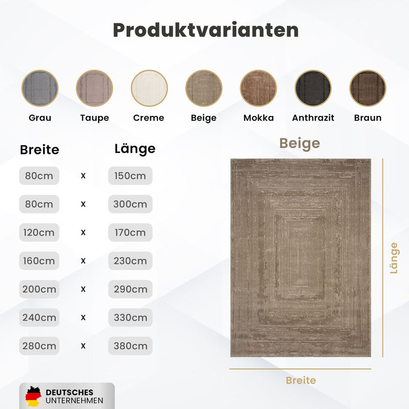 Modern rug for living room and bedroom with high and low border, high quality, 3D effect-zoom-