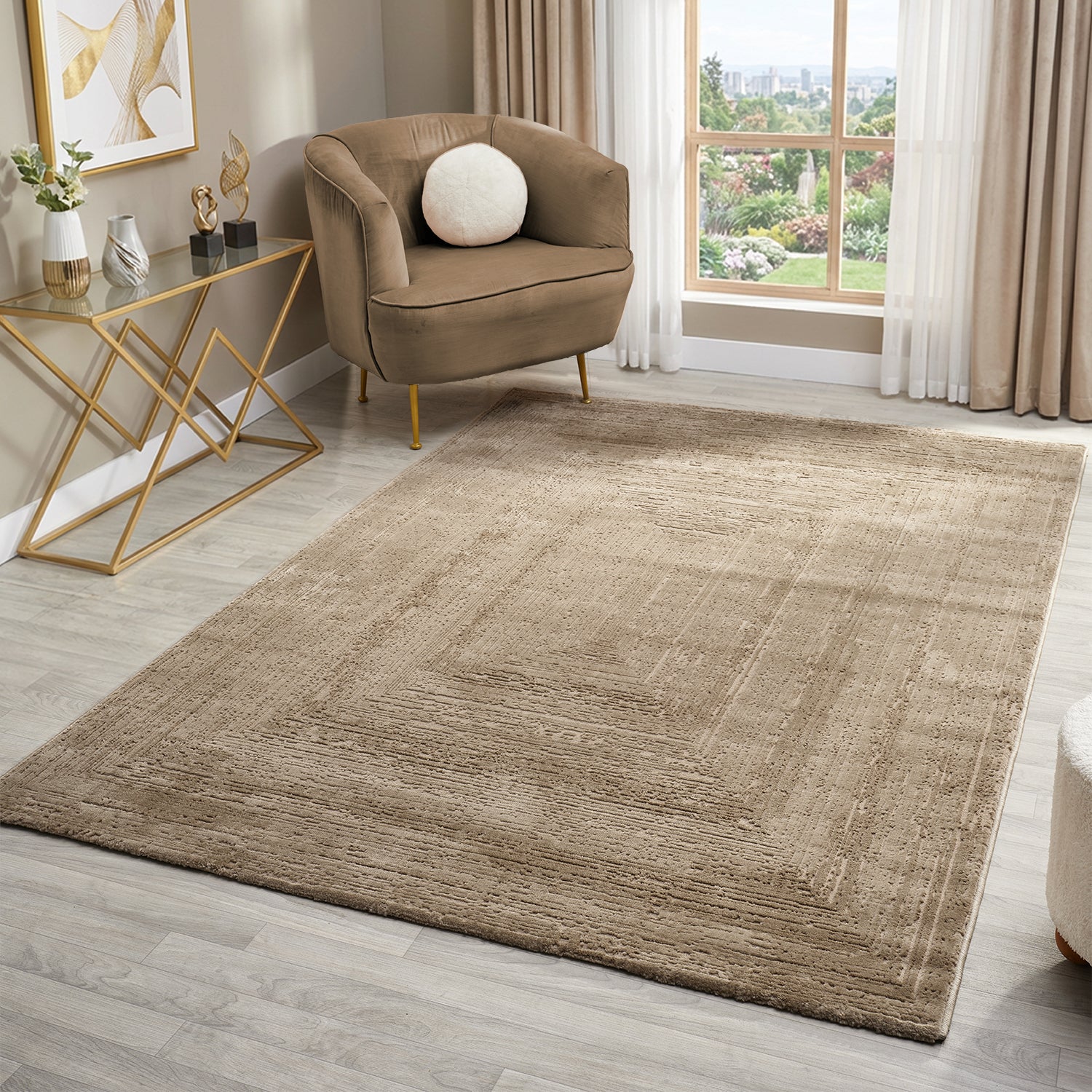 Modern rug for living room and bedroom with high and low border, high quality, 3D effect-zoom-43