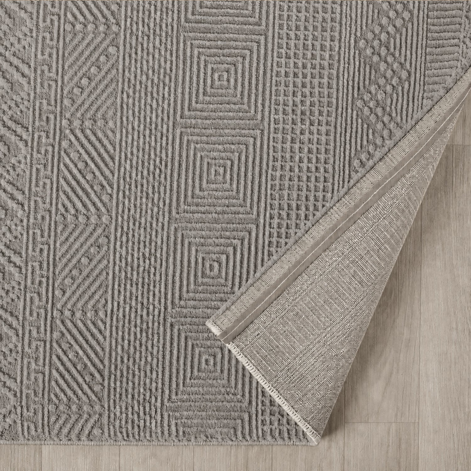 Scandinavian Modern Living Room/Bedroom Rug | Easy Care | High Quality-20