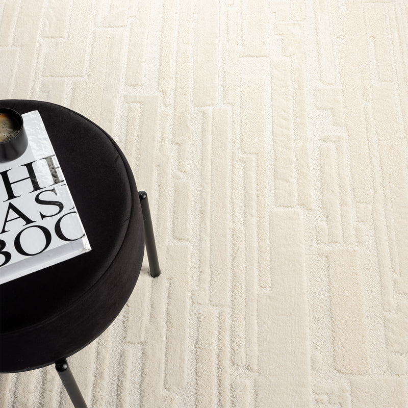 Carpet for living room/bedroom, short pile, stone look, high quality, elegant, 3D effect-zoom-