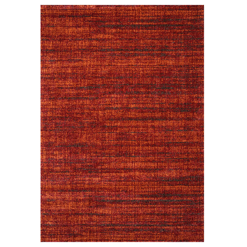 Short-pile rug, modern, densely mottled terracotta, for living room, bedroom, children's room-zoom-