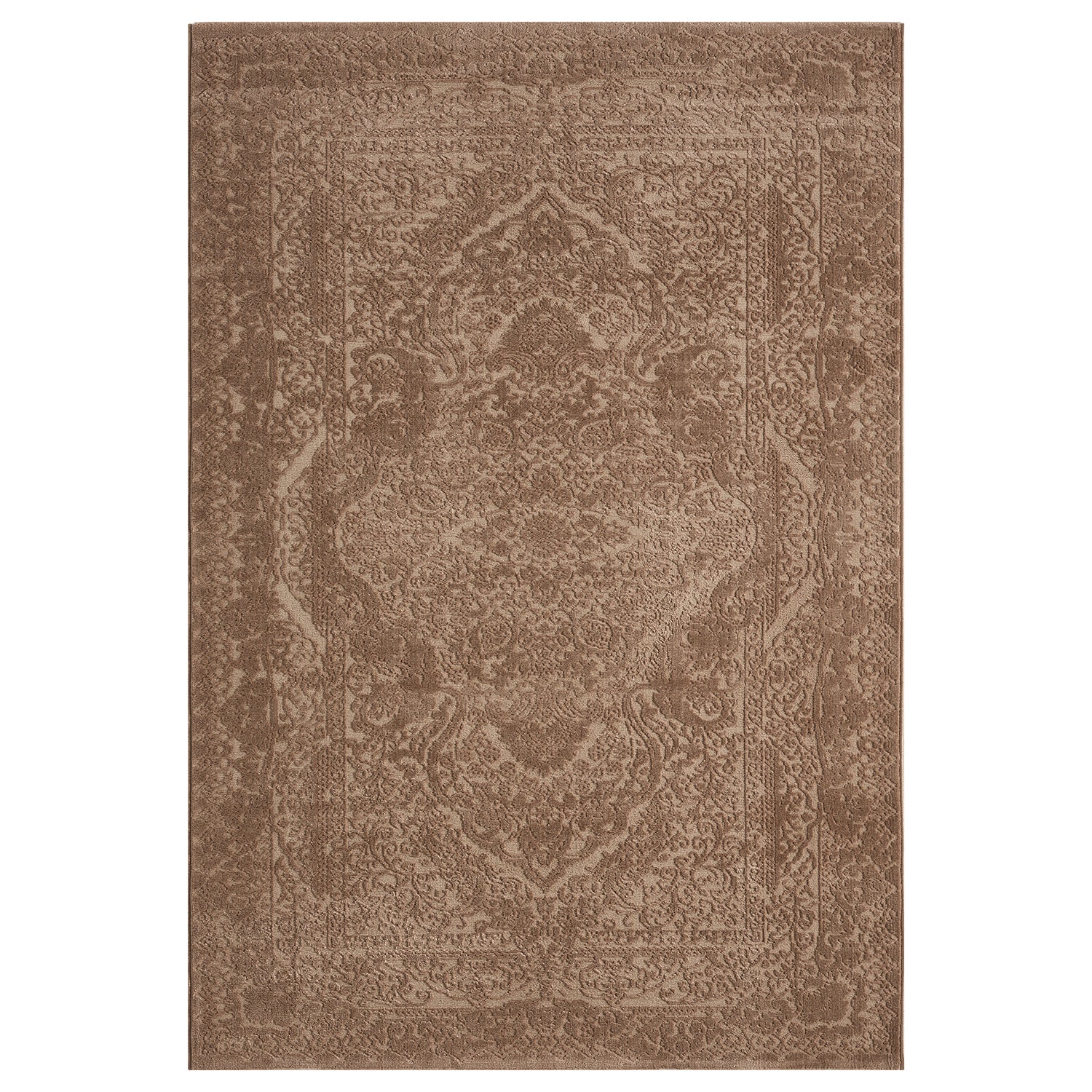 Carpet for living room, bedroom, hallway, kitchen; short pile; oriental design; vintage; high-low effect; modern; 3D; soft