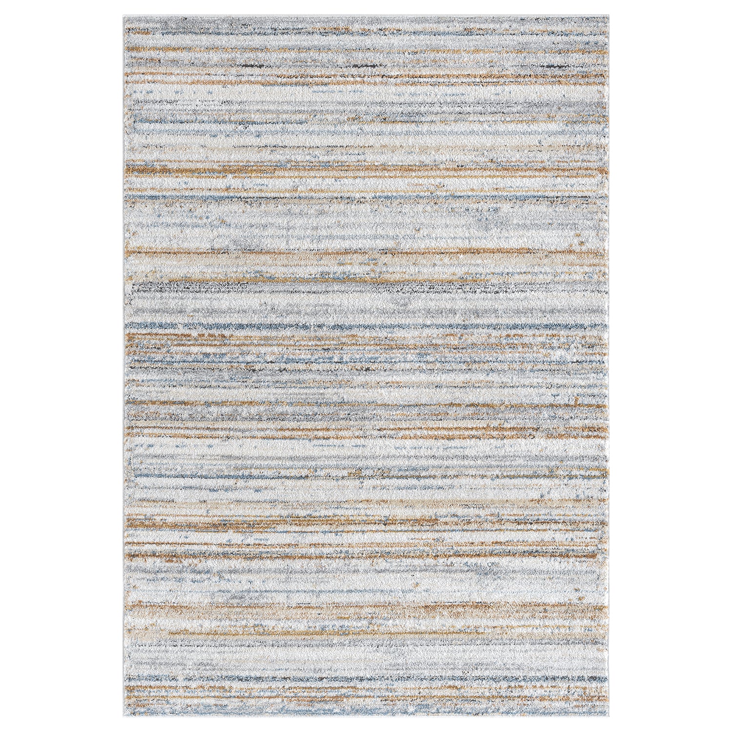 Living room rug, vintage look, beige; colorful mix rug, short pile, boho, used look, motif-zoom-8