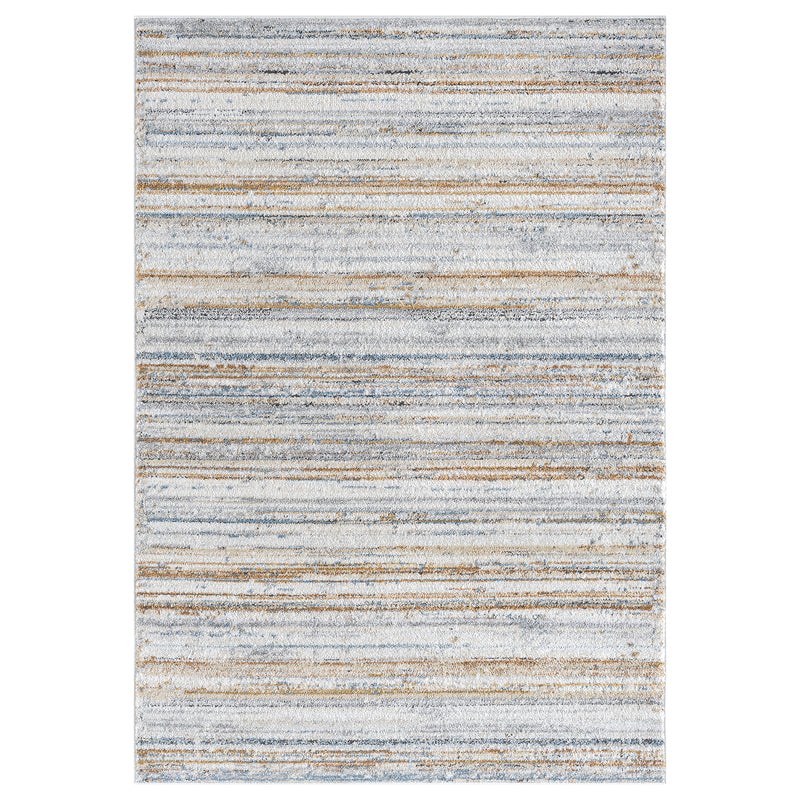Living room rug, vintage look, beige; colorful mix rug, short pile, boho, used look, motif-zoom-