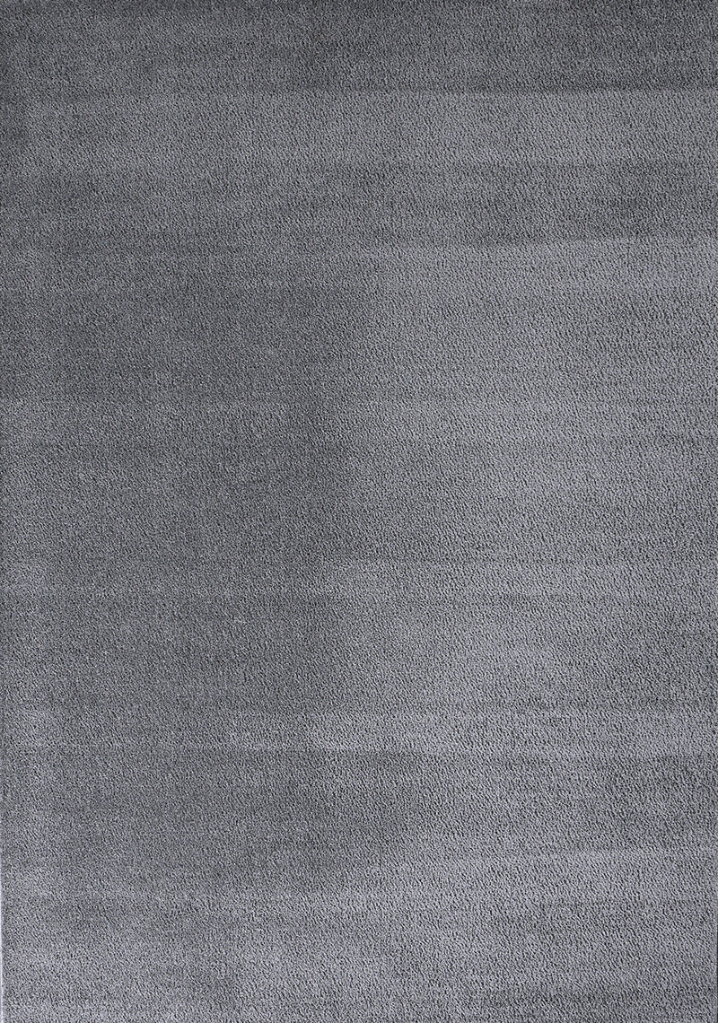 High-pile living room rug in grey, fluffy, microfiber, super soft-zoom-