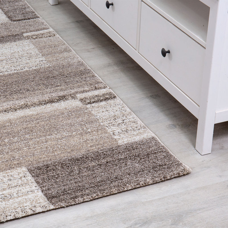 Living room rug, checkered, densely woven and soft, classic modern mottled color gradient, various colors-zoom-