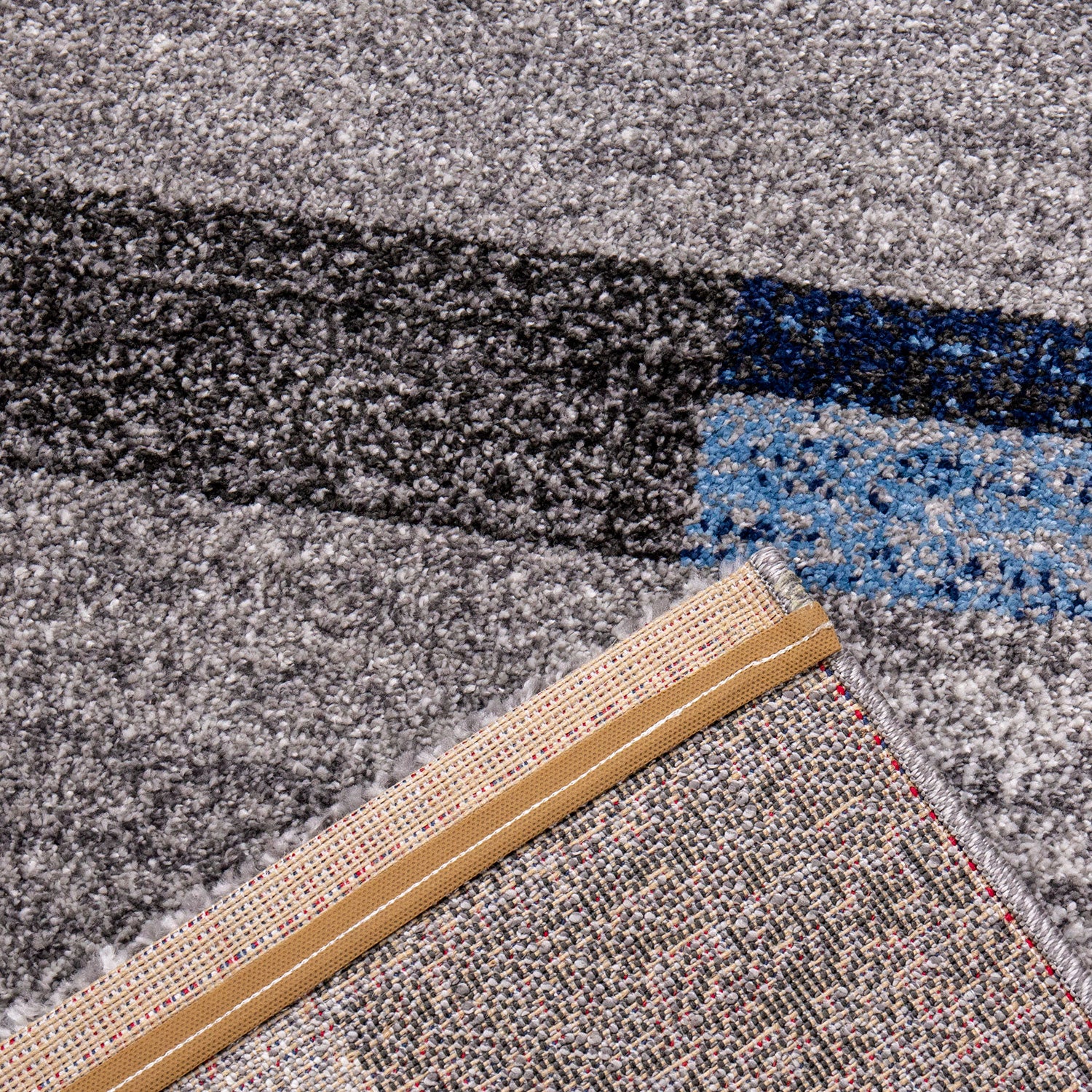 Living room rug, checkered, densely woven and soft, classic modern mottled color gradient, various colors-4