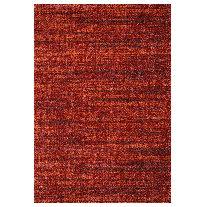 Short-pile rug, modern, densely mottled terracotta, for living room, bedroom, children's room-zoom-