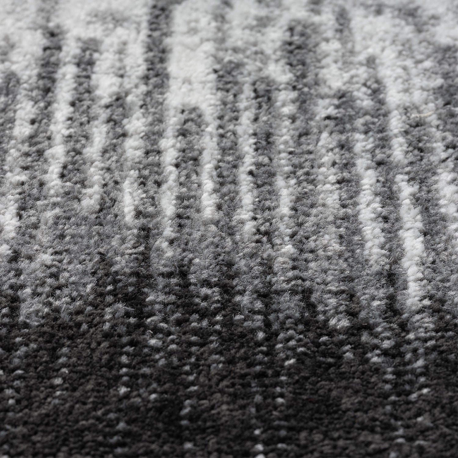 Short-pile living room rug with patterned edges - quality - soft grey/beige for bedroom-7