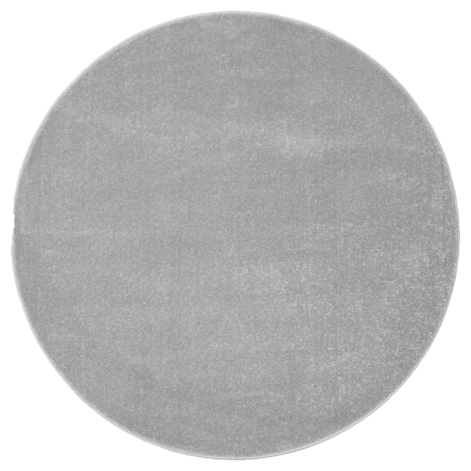 Round rug for living room, short pile, solid color, soft, round, suitable for bedroom or children's room-21