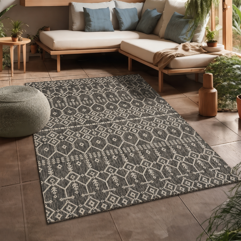 Washable patio carpet, balcony carpet, kitchen, living room, garden-zoom-