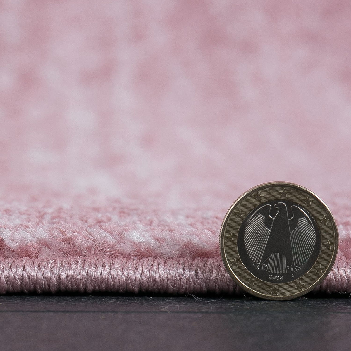 Short pile rug solid color modern pink mottled colorfast easy-care pastel colors, for living room, bedroom-5